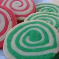 Christmas Pinwheel Cookies