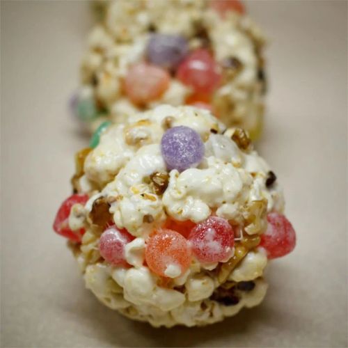 Marshmallow Popcorn Balls