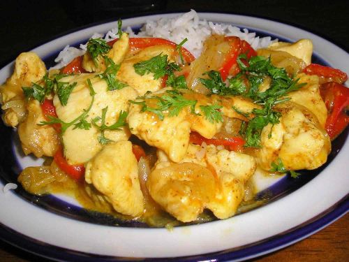 Maple-Curry Chicken