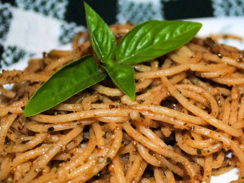 Simple Pesto Pasta