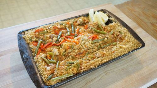 Chicken and Quinoa Paella