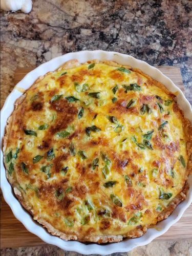 Cheesy Quiche Crust