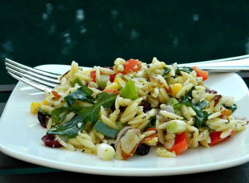 Orzo and Arugula Salad