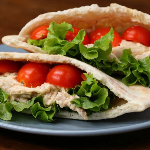 Healthy Meal-Prep Chicken Salad Pockets