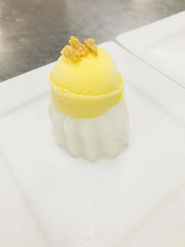 Orange, Mango, and Ginger Sorbet