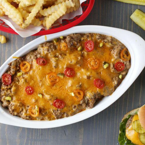 Connecticut Cheeseburger Dip