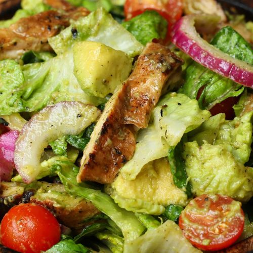 Honey-Lime Chicken And Avocado Salad