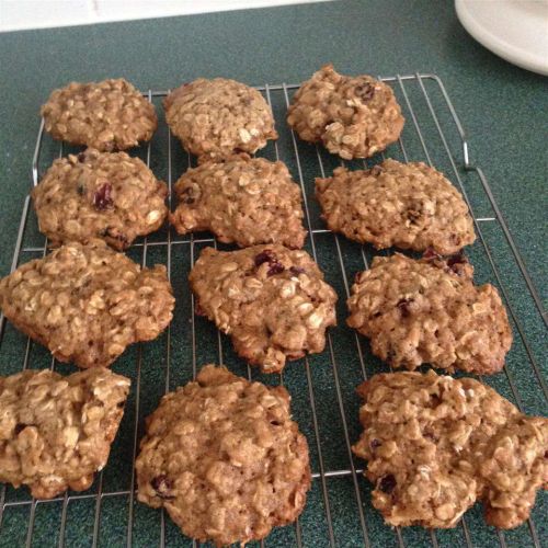 Cranberry Orange Oat Cookies