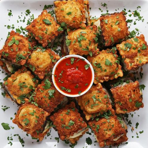 Fried Ravioli Sliders