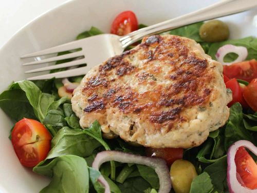 Chicken and Feta Burgers