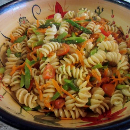 Whole Wheat Rotini Pasta Salad