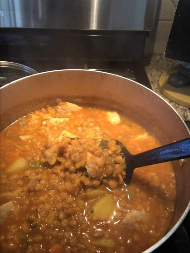 Instant Pot Mexican Lentil Soup