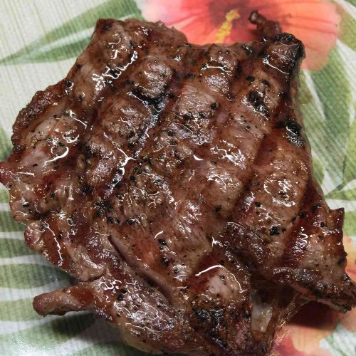 Salt and Pepper Ribeye Steak