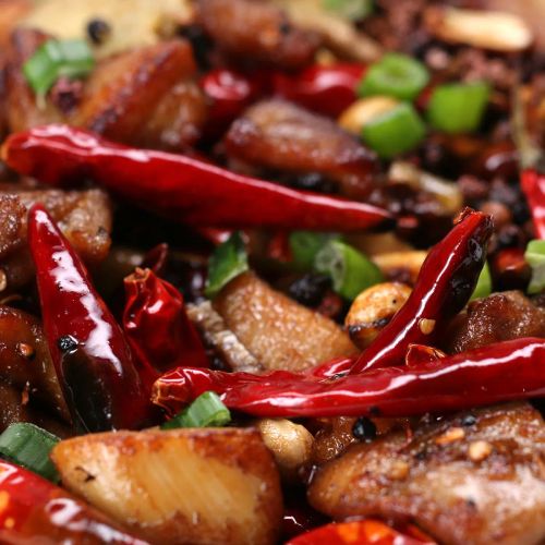 Spicy Szechuan Chicken