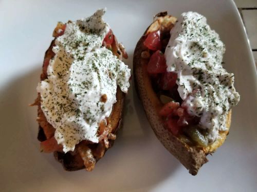 Vegan Air Fryer Potato Skins