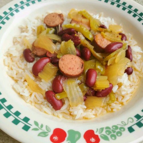 Slow Cooker Red Beans and Rice