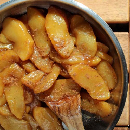 Vegan Skillet Apples