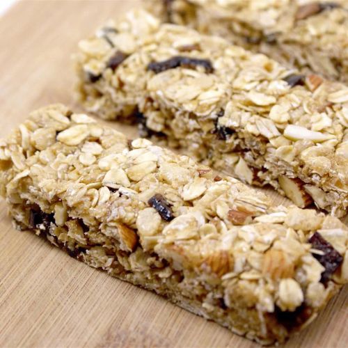 Chewy No-Bake Granola Bars