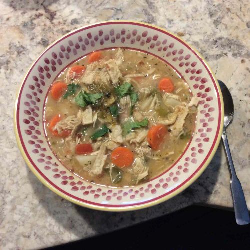 Green Chile Chicken Stew