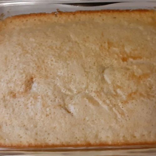 Lazy Peach Cobbler