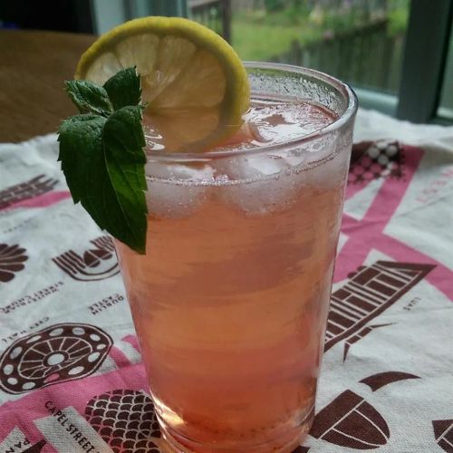 Strawberry, Ginger and Mint Sekanjabin