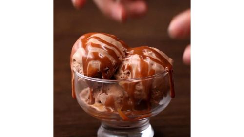 Chocolate & Dulce De Leche Ice Cream