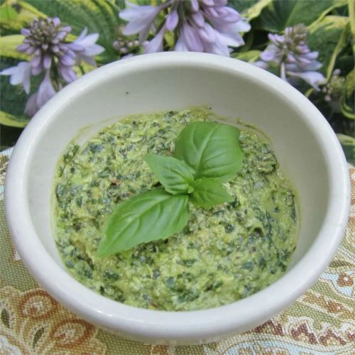 Lighter Basil Pesto