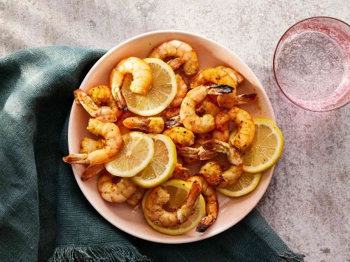 Air Fryer Lemon Pepper Shrimp