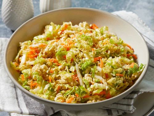 Crunchy Ramen Cabbage Salad