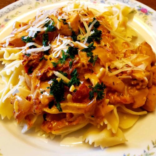 Creamy Sun-Dried Tomato Pasta