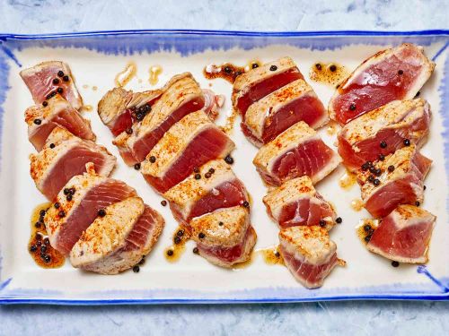 Seared Ahi Tuna Steaks