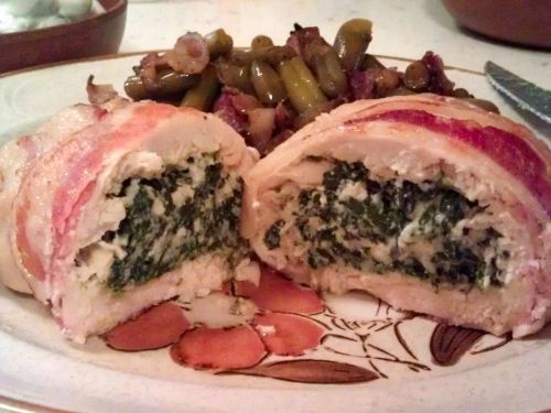 Bacon-Wrapped Chicken Stuffed with Spinach and Ricotta