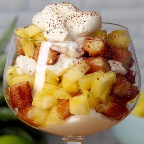 Churro And Pineapple “Eton Mess”