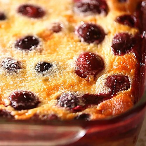 Clafoutis aux Cerises (Classic Clafouti)