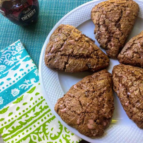 Chocolate-Cherry Scones