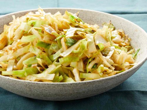 Super Easy Stir-Fried Cabbage