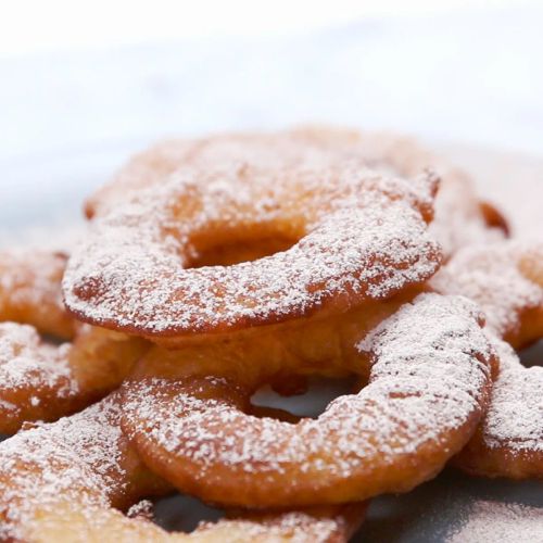 Easy Apple Fritter Rings