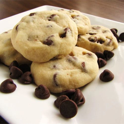 Chocolate Chip Shortbread Cookies