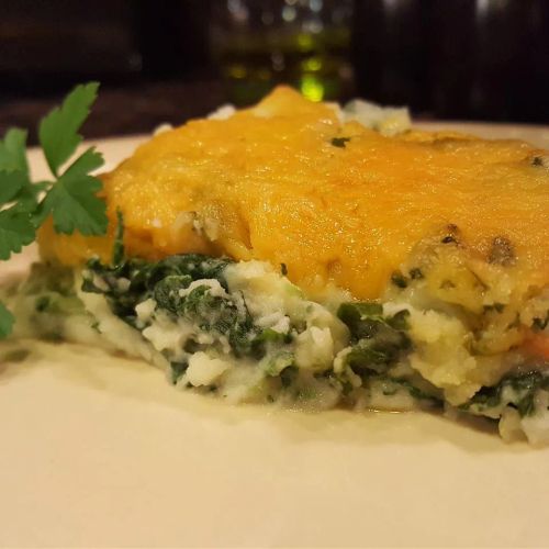 Potato Spinach Casserole