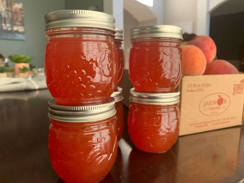 Ginger Peach Jam