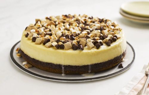 S'mores Pieces Cheesecake