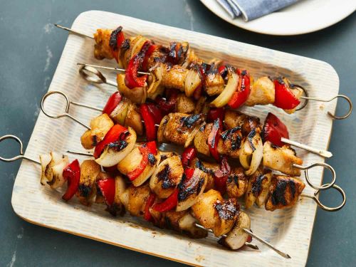 Yummy Honey Chicken Kabobs