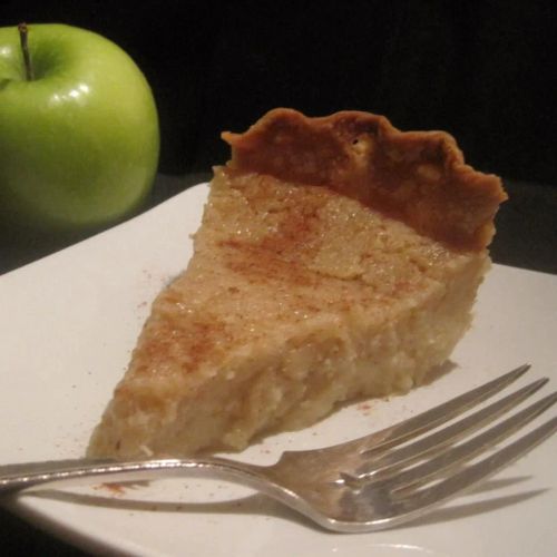 Applesauce Custard Pie