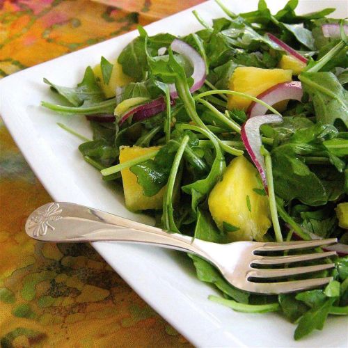 Pineapple Rocket Salad