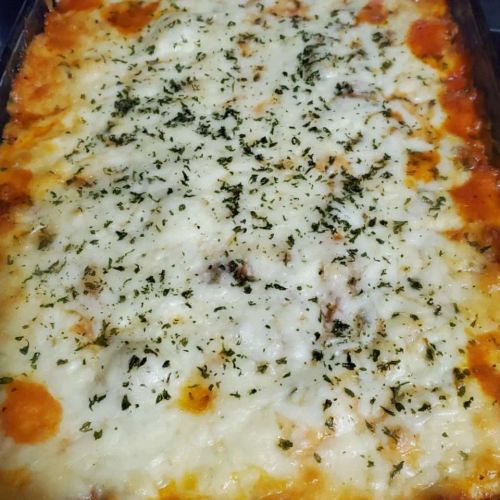 Spinach, Sausage and Cheese Bake