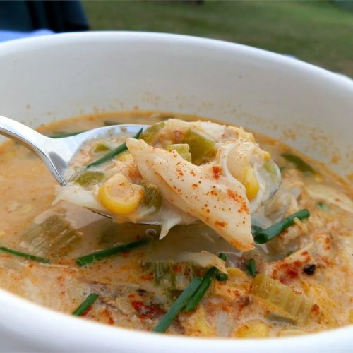 Creole Crab and Corn Chowder