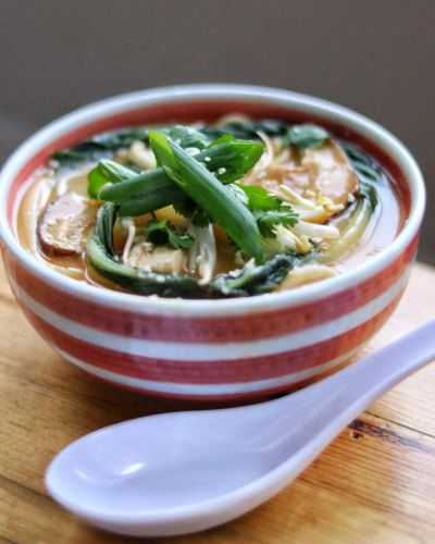 Chicken Udon Noodle Soup