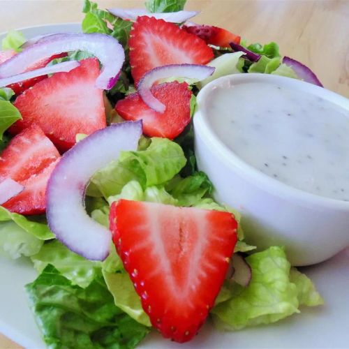 Chelsey's Strawberry Salad with Poppy Seed Dressing