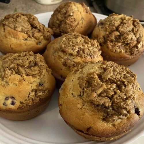 Blueberry Crumb Muffins