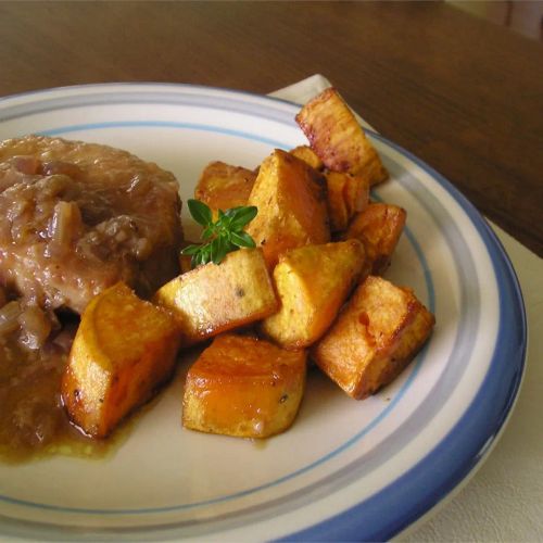 Cajun Style Baked Sweet Potato